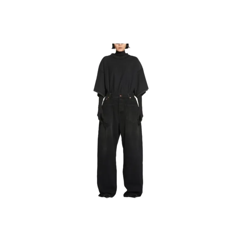 Balenciaga Jeans Unisex Black-2