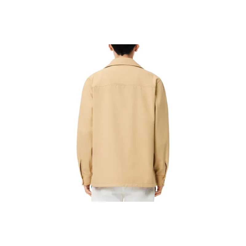 LACOSTE Shirts Men Beige-3