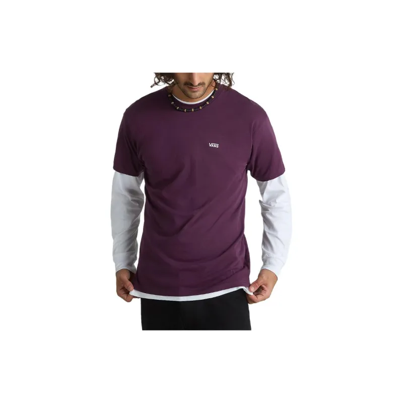Vans T-Shirts Men Purple-3