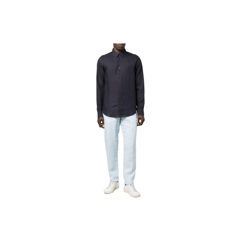 ORLEBAR BROWN Griffon Straight-leg Linen Trousers-1