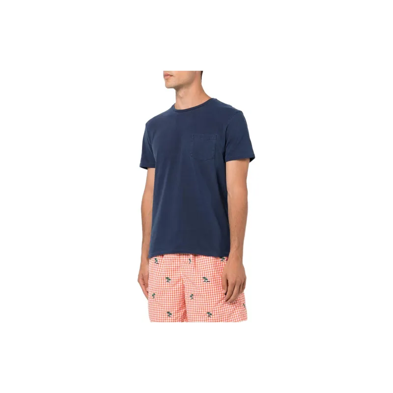 Polo Ralph Lauren T Shirts Men Marine Blue-2