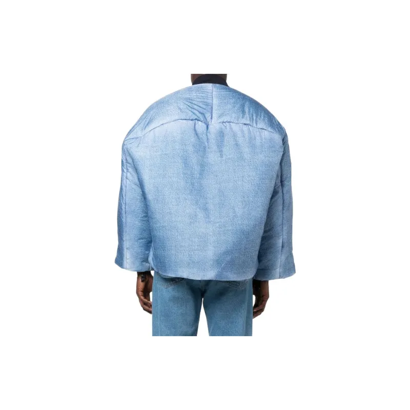 DIESEL W Day Print Zipped Bomber Jacket-2