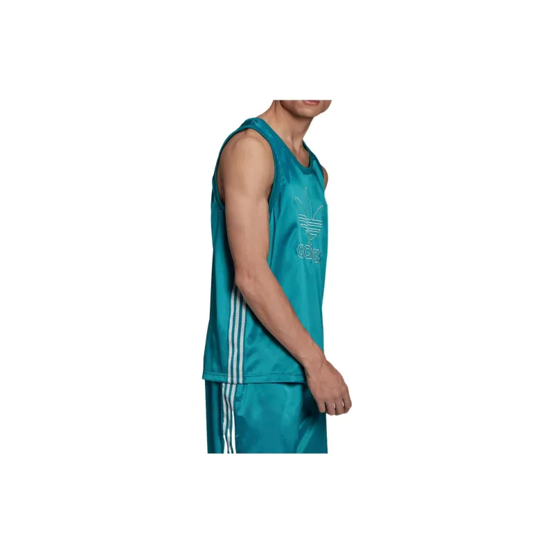 Adidas Originals Tank Tops Men Blue-3
