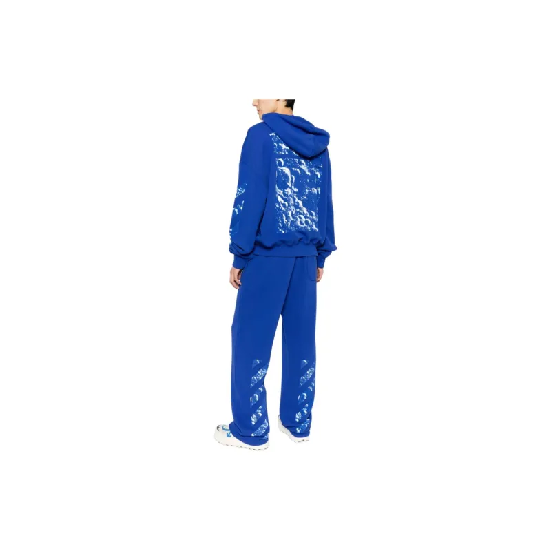 OFF WHITE Moon Tab Cotton Track Pants-3