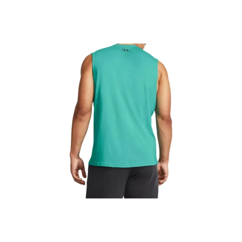 Under Armour Project Rock Tank Top Green-3
