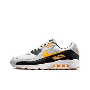 Nike Air Max 90 Anti Slip Wear Resistant Low Top Casual Shoes Men's White