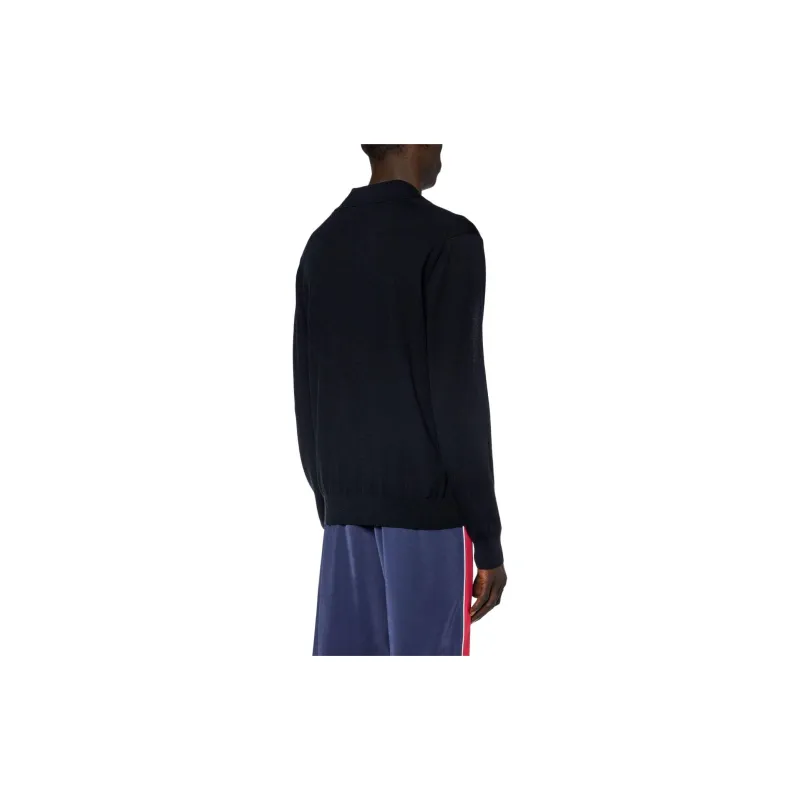 DIESEL Glare Wool Polo Shirt-2