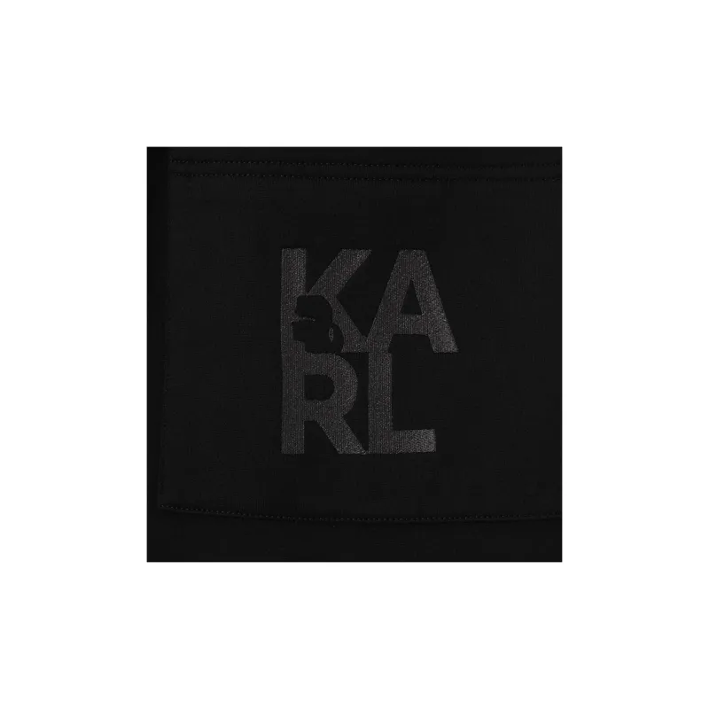KARL LAGERFELD Knitted Sweatpants Men's Black-2