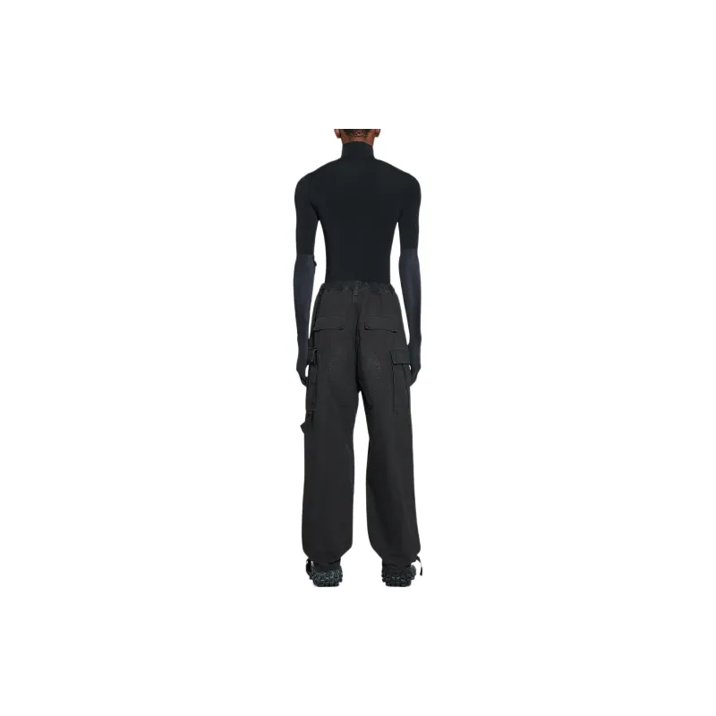 Balenciaga FW23 Cargo Pants Loose Fit Men's Black-2