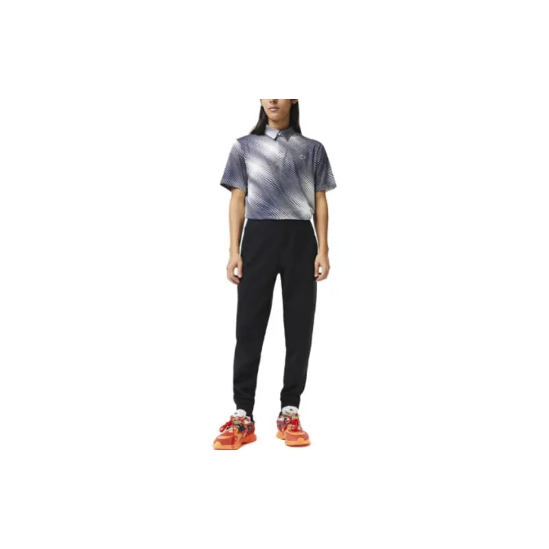 LACOSTE Casual Pants Men Black-3