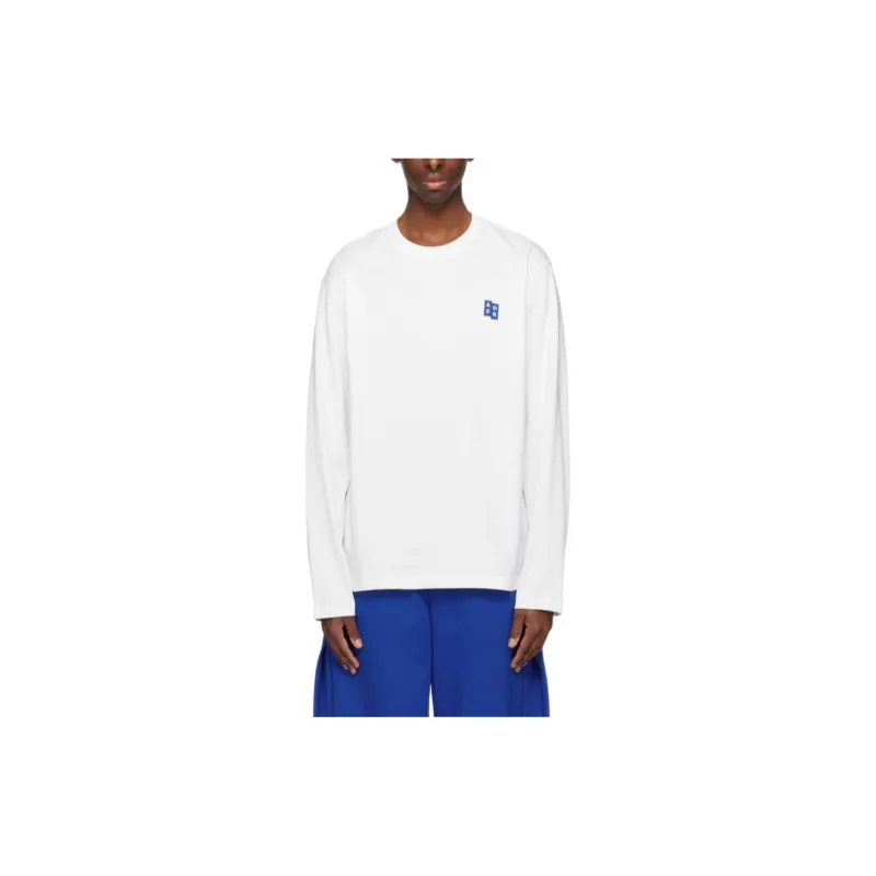 ADER ERROR Tetris appliqué Cotton T shirt-3