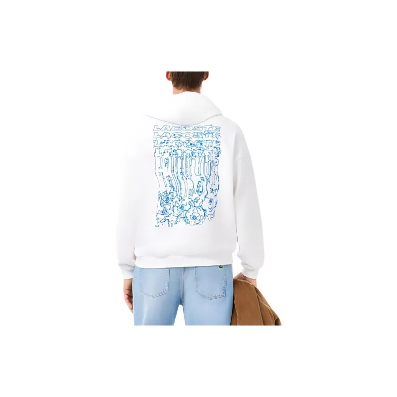 LACOSTE Logo print Hoodie-3