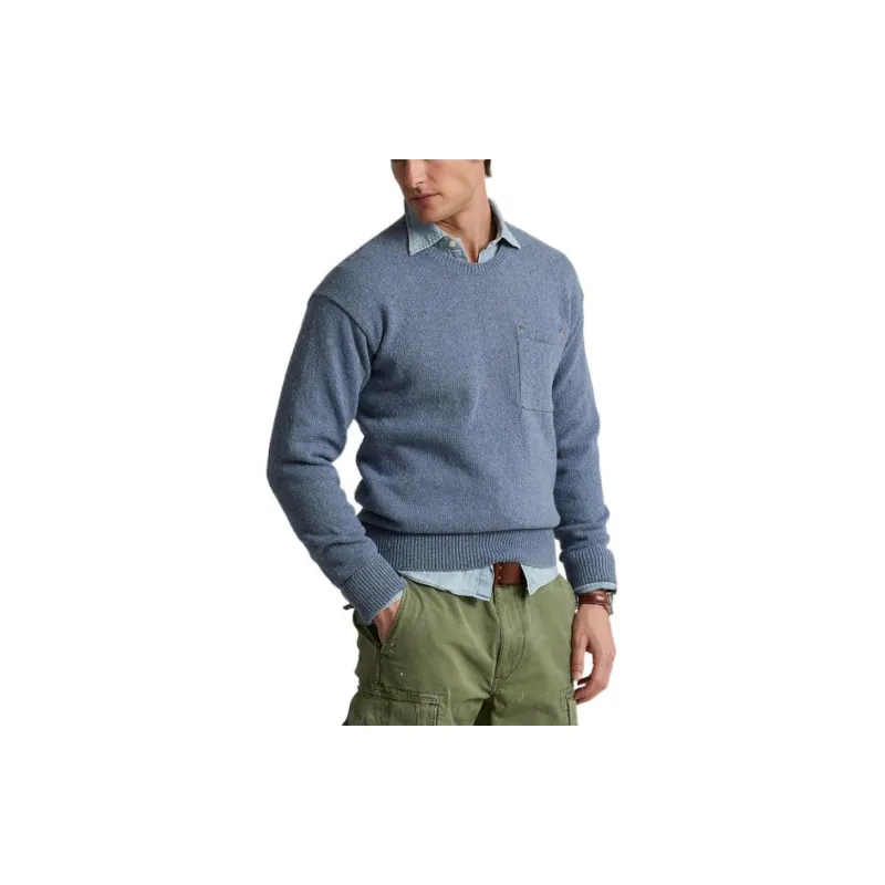 Polo Ralph Lauren SS22 Knitwear Men's Haze Blue-2