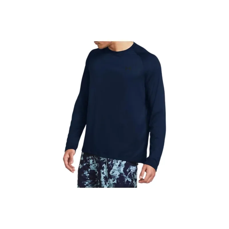 Under Armour Long Sleeve T Shirt Men's Marine Blue-3