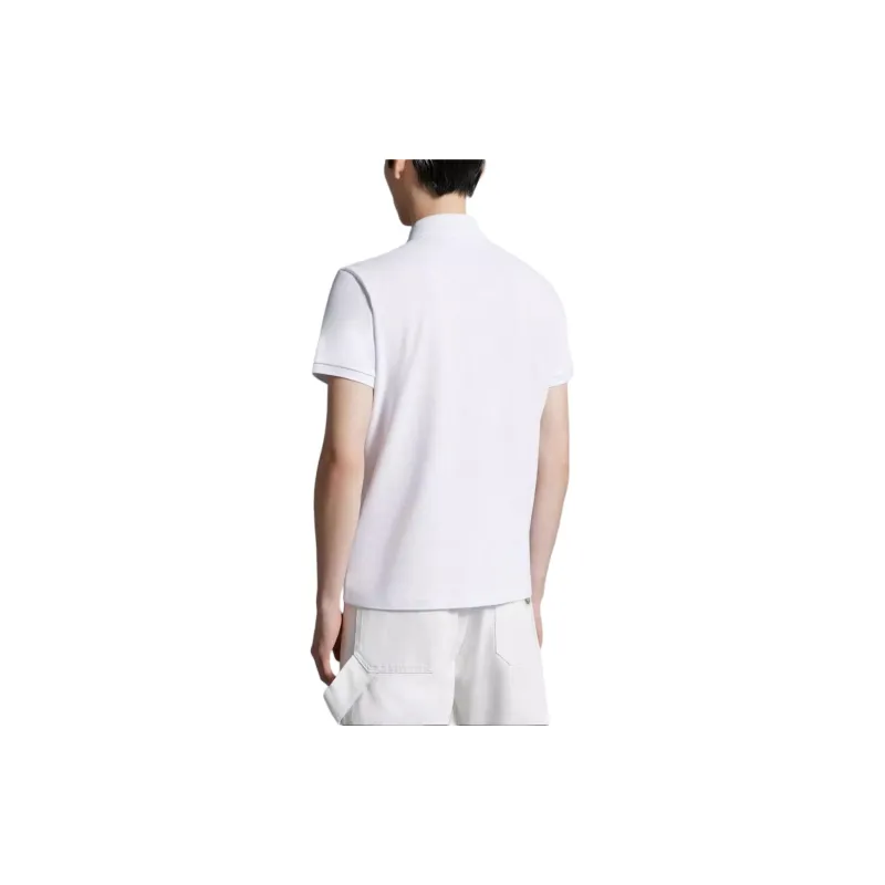 Moncler Polo Shirts Men White-1