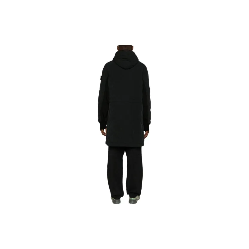 STONE ISLAND Jackets Coats Men's Black-1
