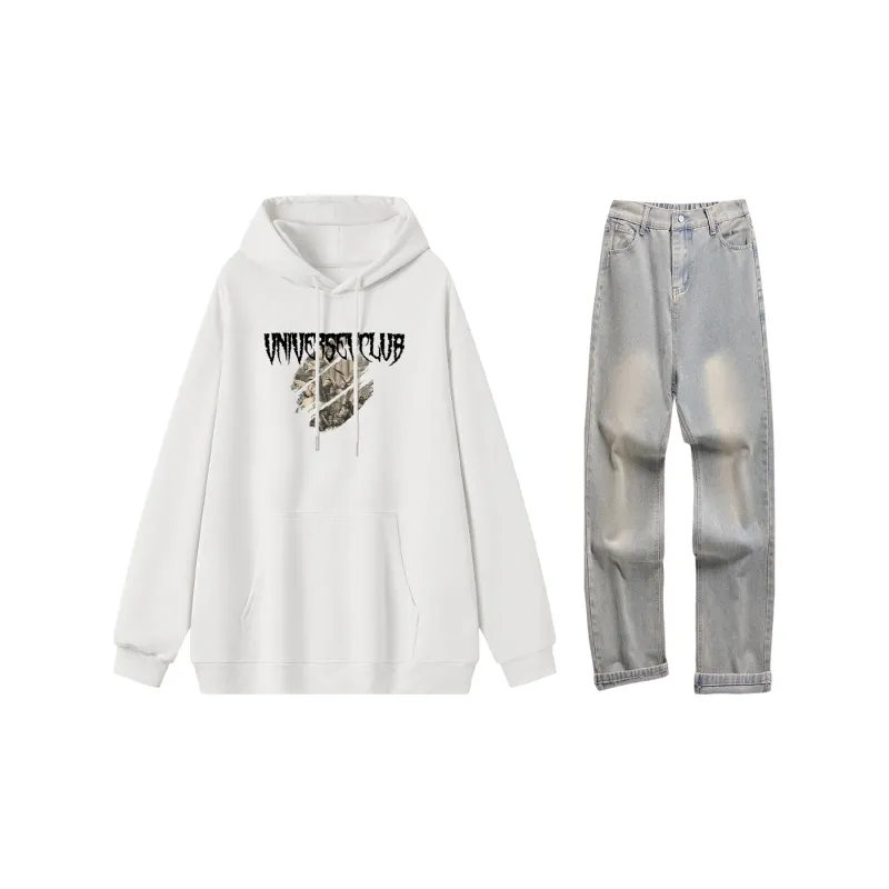VniVerseVClub Sweatshirt Set Unisex-5