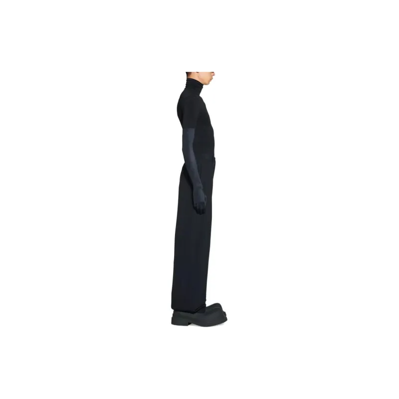 Balenciaga Casual Pants Men Black-4