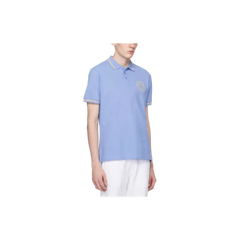 VERSACE JEANS COUTURE Logo embroidered Polo Shirt-4