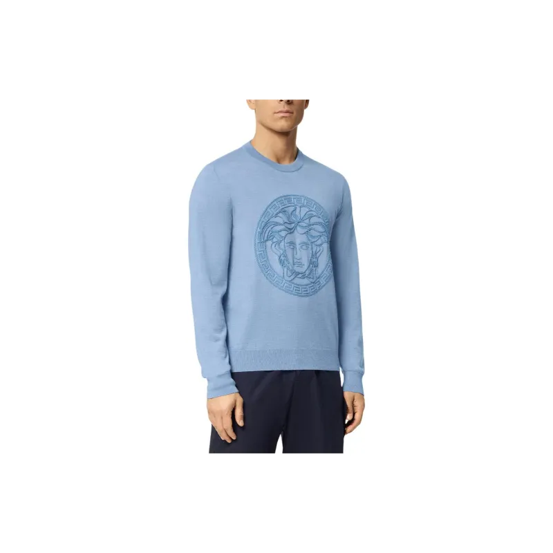 VERSACE Medusa embroidered Sweater-2