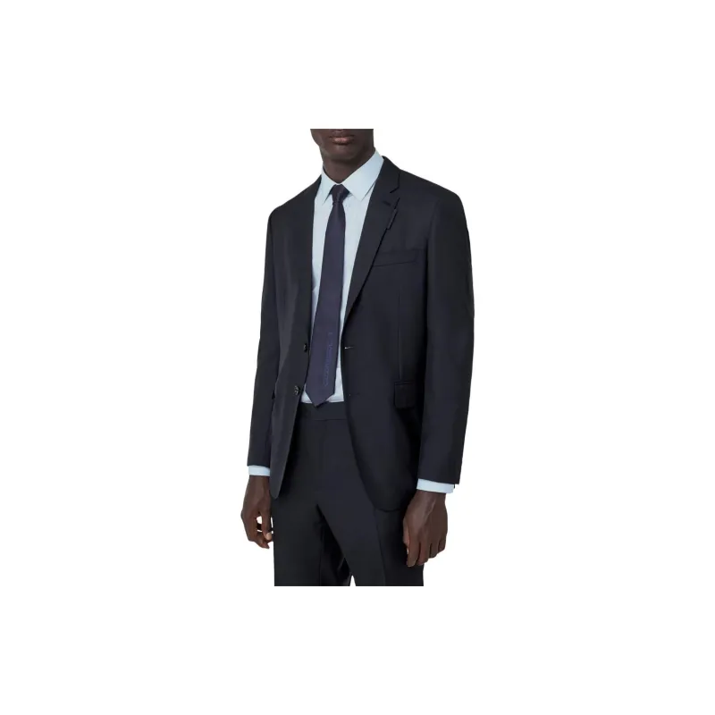 Burberry SS23 Business Suits Coats Men's Midnight Blue-2