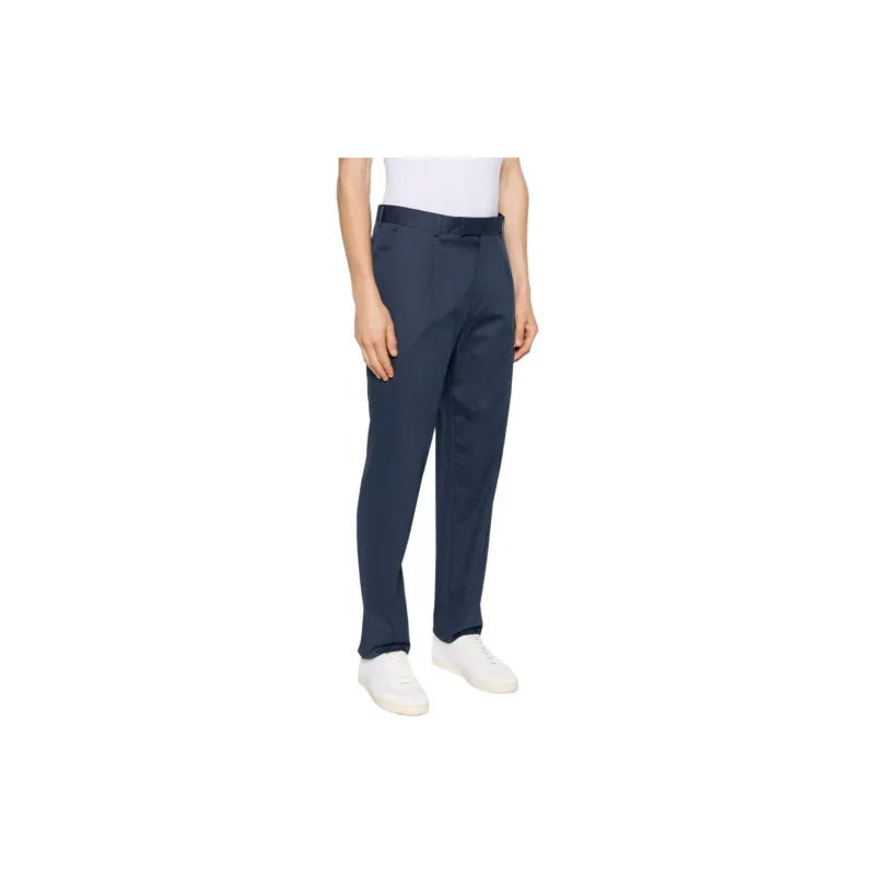 Zegna Stretch cotton Tapered leg Trousers-3
