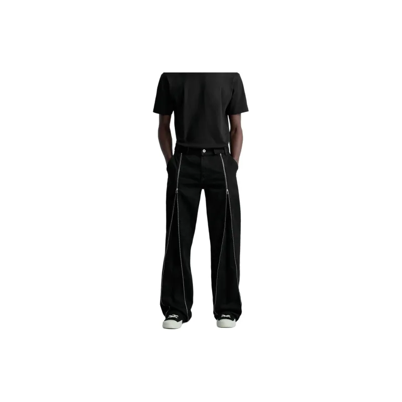 ZARA Jeans Men Black-2
