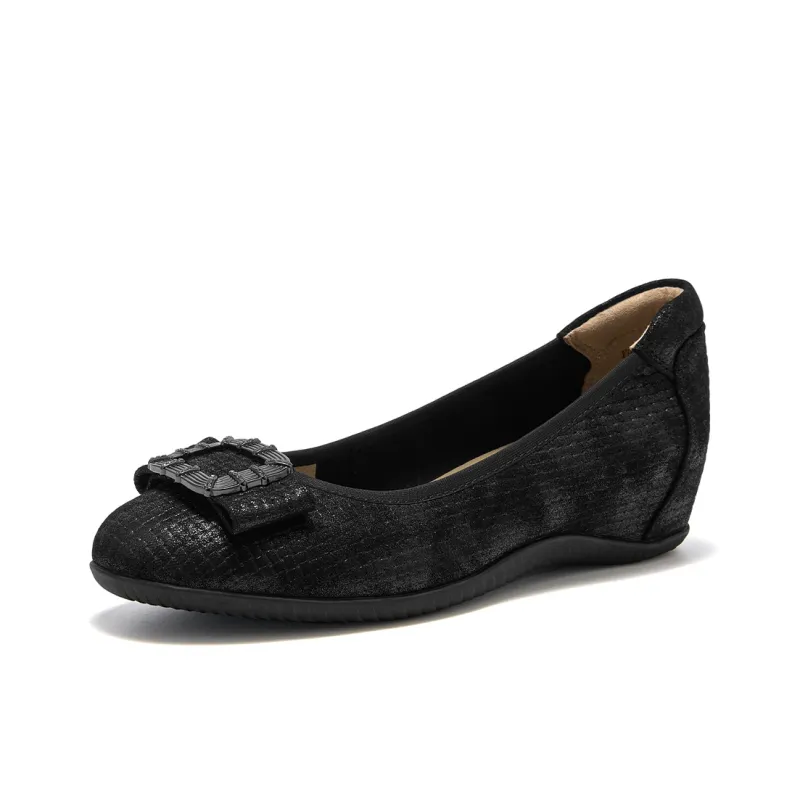 DG Women's Casual Shoes Women's Black/Apricot-0