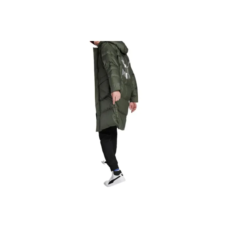 PUMA Teamliga Down Jacket Unisex Green-2