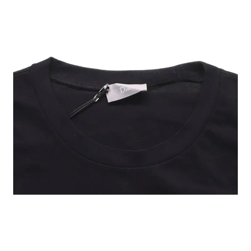 DIOR Dior Quarterly New Products Regular T-Shirt Unisex Black-5