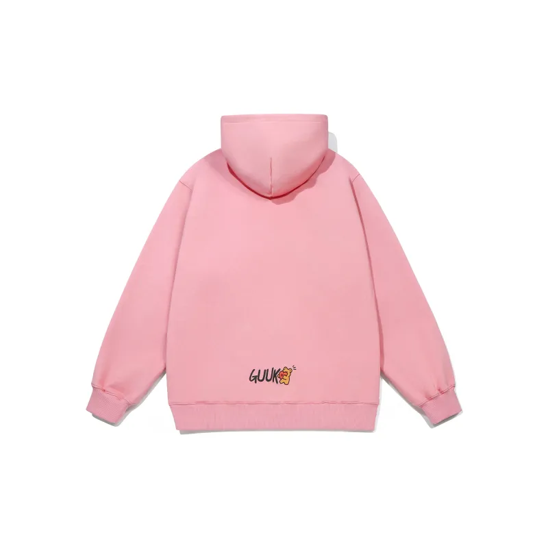 Guuka x AGAHO Sweatshirt Unisex Floral Apricot-23