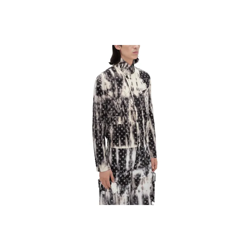 AMIRI Monogram print Wool blend Jacket-3