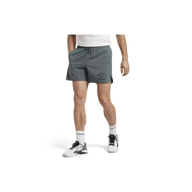 Reebok TRAIN WOVEN GRAPHIC SHORT Sports Shorts Men's Green-1
