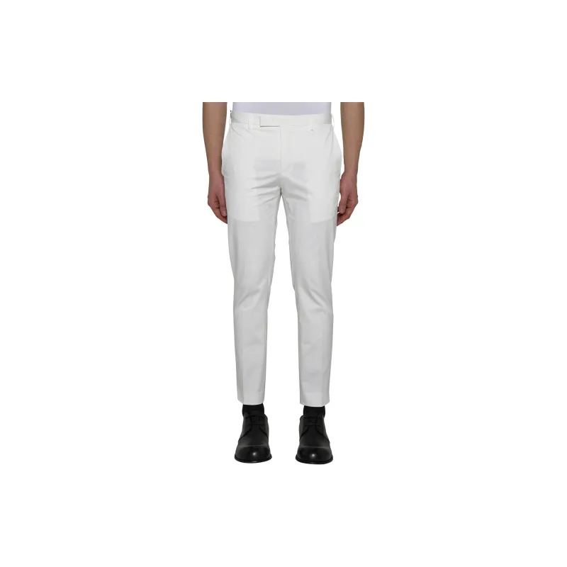 PT Pantaloni Torino Casual Pants Men's White-2