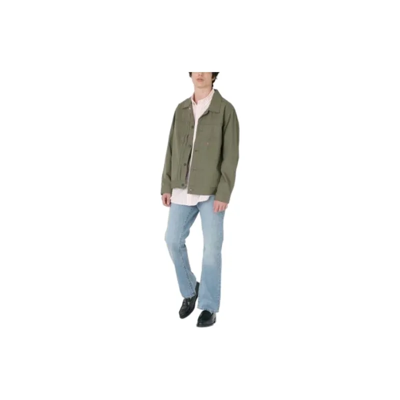Levi’s Denim Jacket Men's Smoky Olive-4