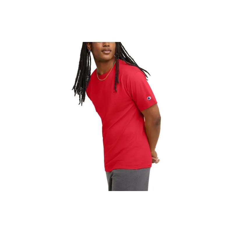 Champion T Shirts Unisex Red+Yellow-5