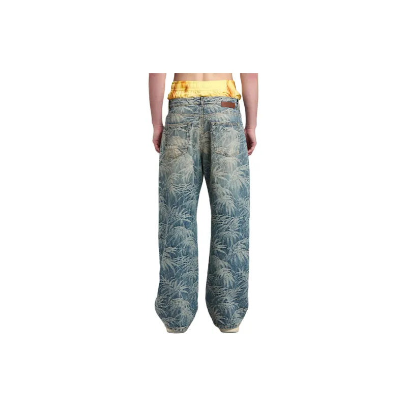 PALM ANGELS Wash Loose 5 Pocket Jean -2