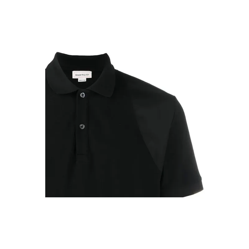Alexander McQueen SS22 Polo Shirt Men's Black-5