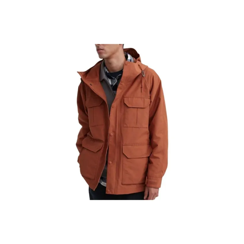 UNIQLO Jackets Men Orange-2