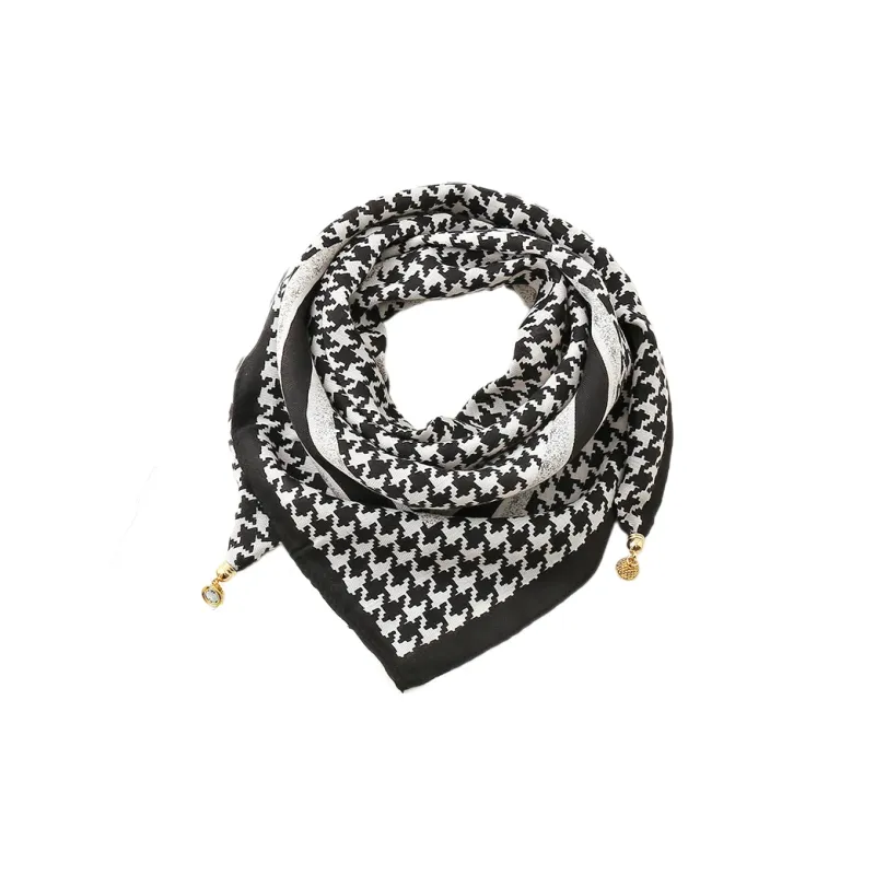 Mulinsen Polyester Knit Scarves Women's-5