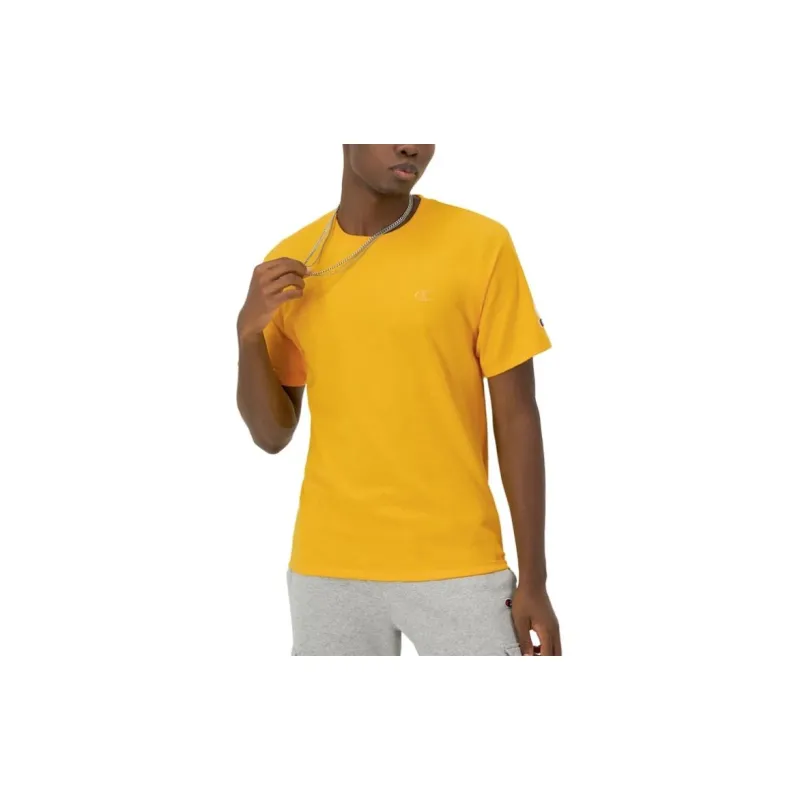 Champion T Shirts Unisex Red+Yellow-2