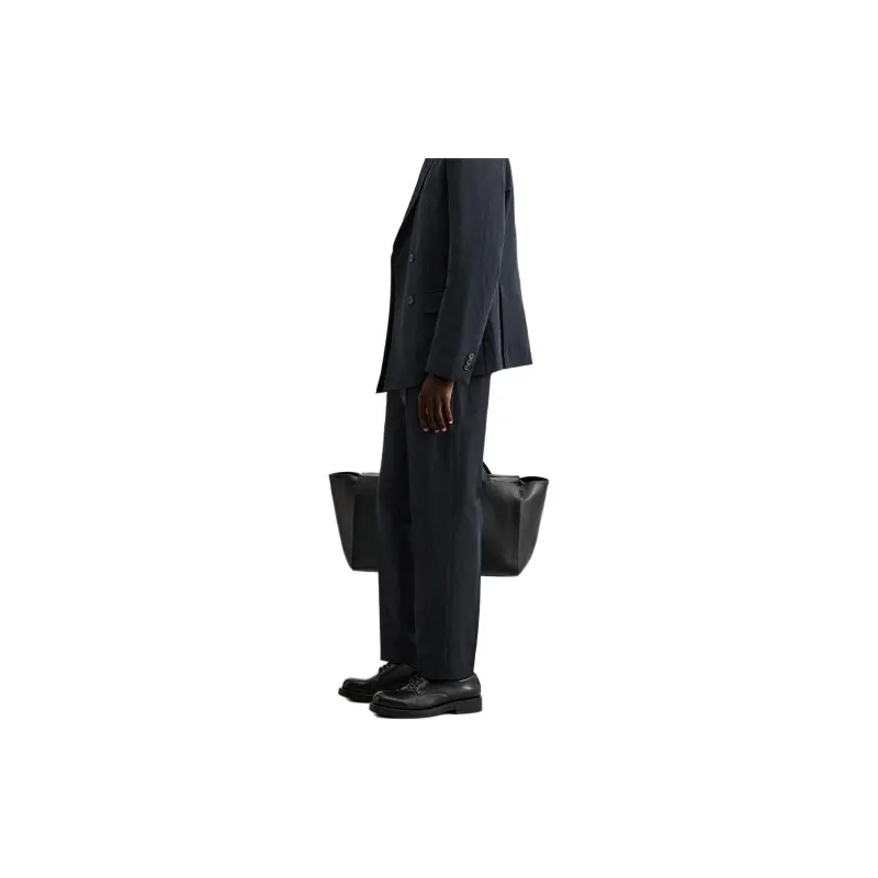 ZARA Suit Trousers Men Sea Blue-4