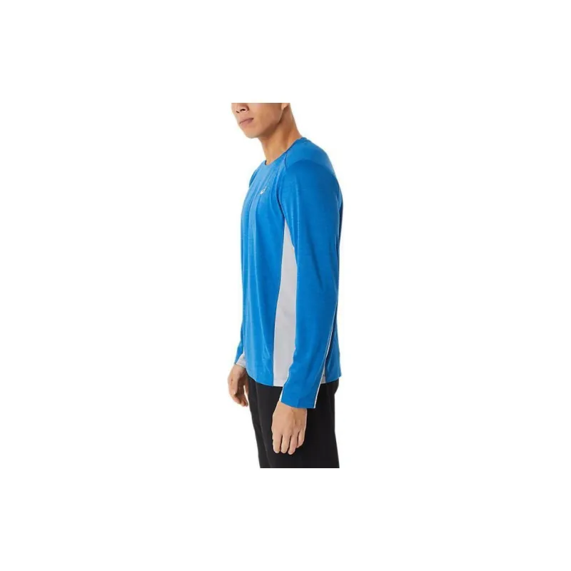 Asics Train Sana Long Sleeve T-Shirt Men's Blue-3