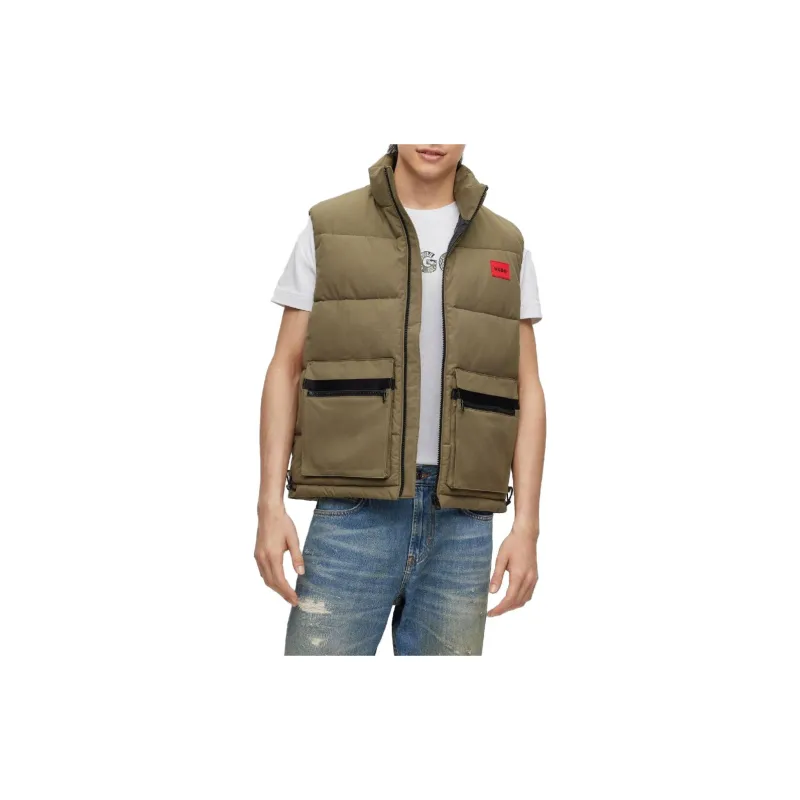 HUGO BOSS Vests Men Light Green-2