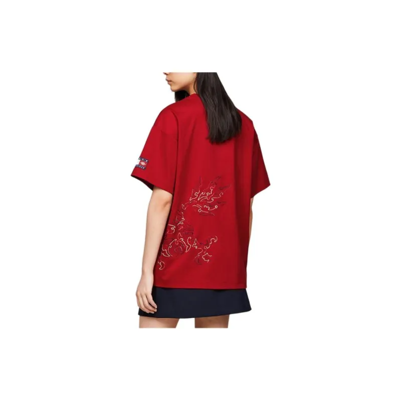 Clot X Tommy Hilfiger CLOT Co branded Model T Shirts Unisex-2