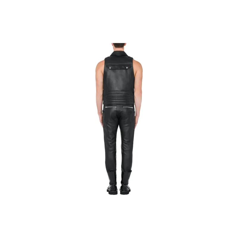 MOSCHINO Vests Men Black-1