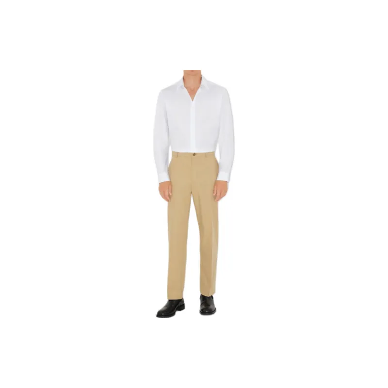 Burberry SS24 Casual Pants Men's Linen-1