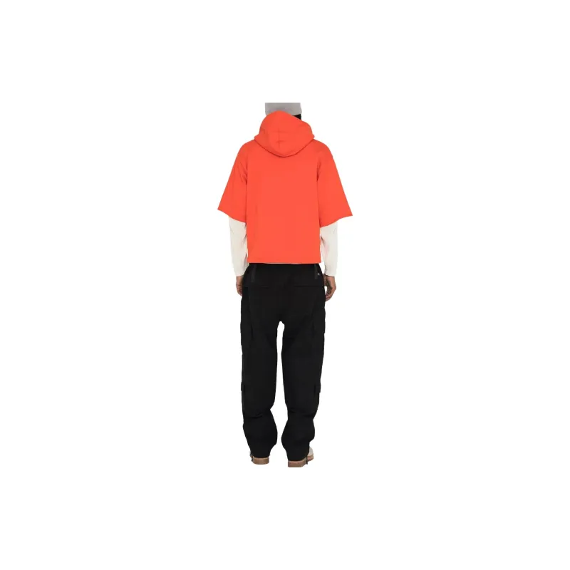 Stussy Short Sleeve Boxy Cropped Hoodie-12