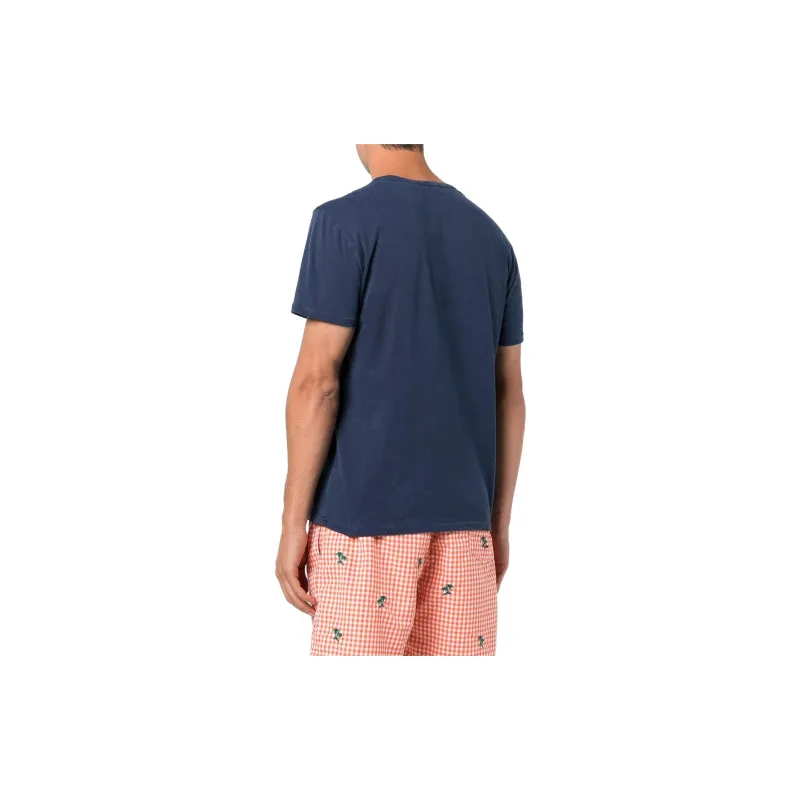Polo Ralph Lauren T Shirts Men Marine Blue-3