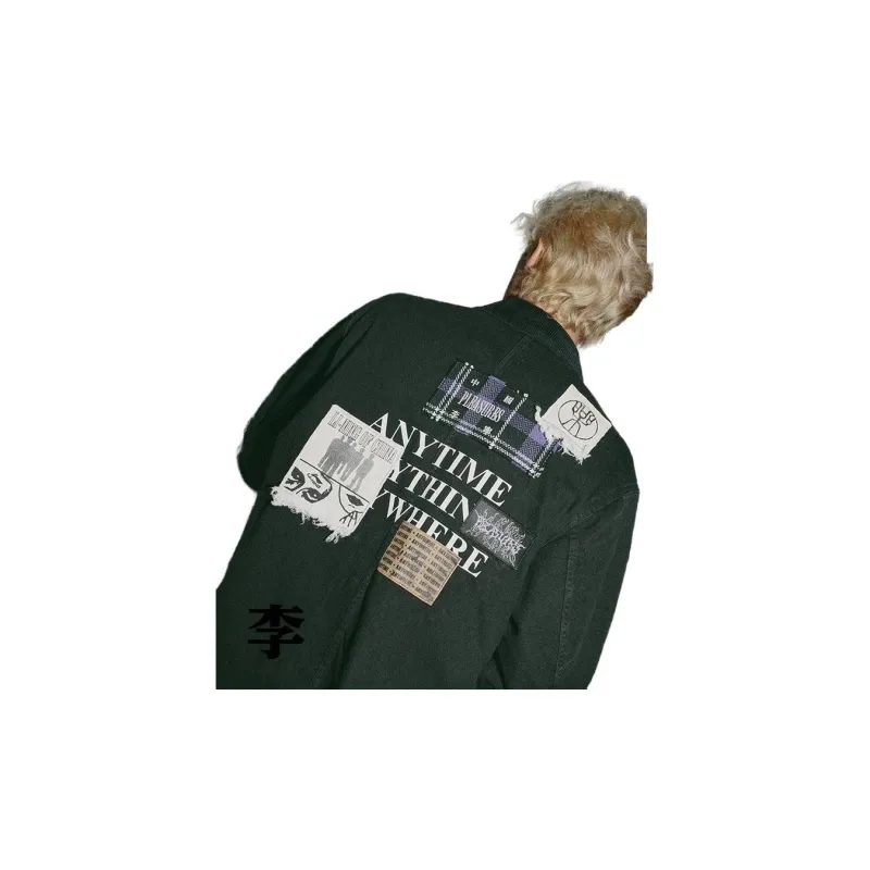 Pleasures X LiNing Jackets Men Black-3